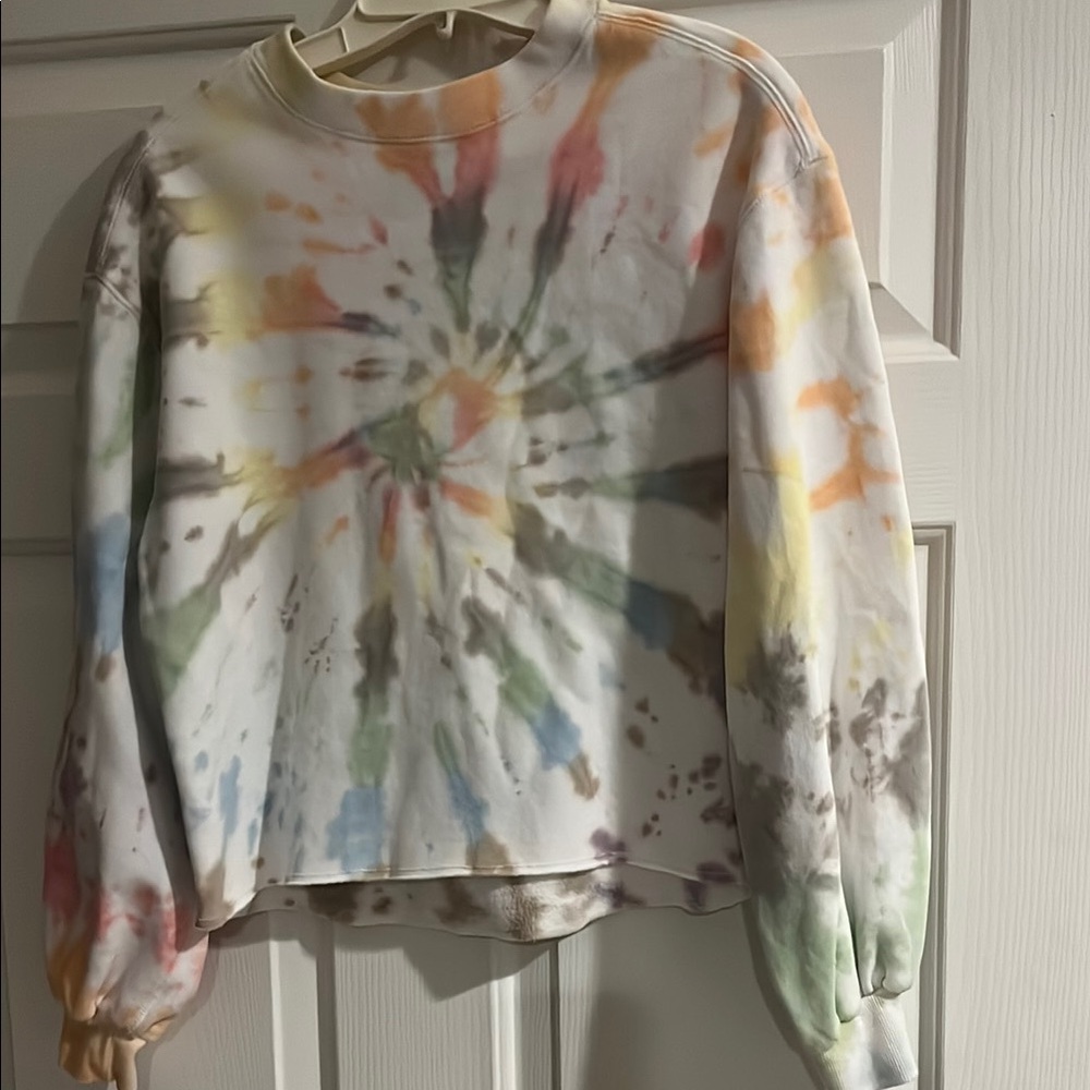 Colorful Tie-Dye Sweatshirt